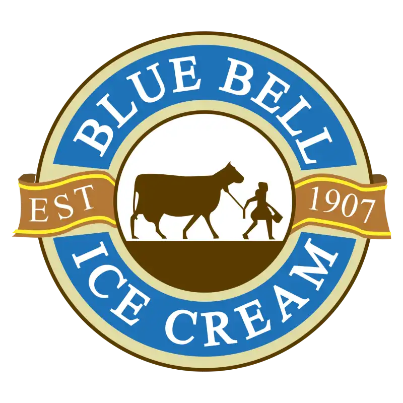 This is the Blue Bell Ice Cream logo. 